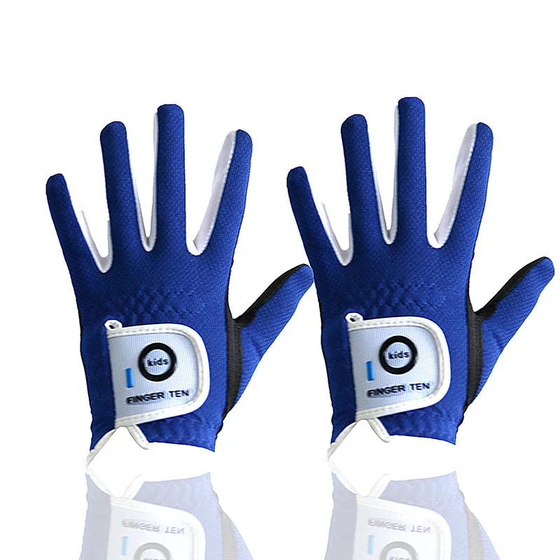 2 Pack Golf Gloves Youth Colourful All Weather Grip