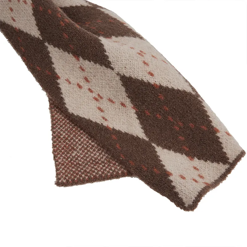 ARGYLE KNITTED SCARVES