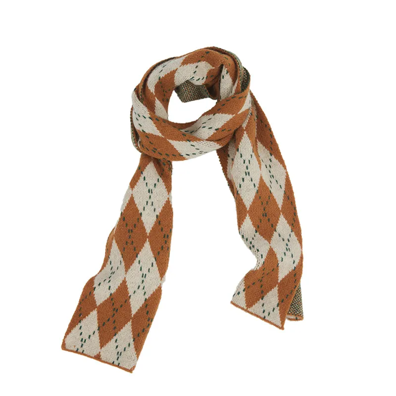 ARGYLE KNITTED SCARVES