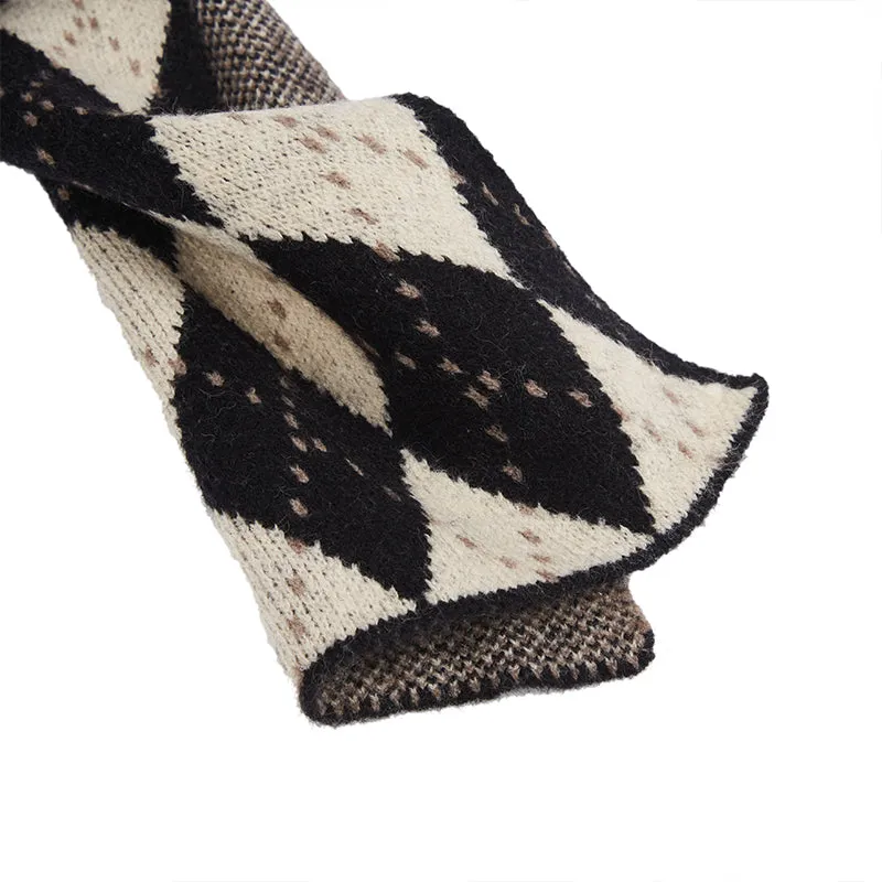 ARGYLE KNITTED SCARVES