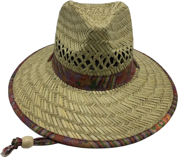 Art Down Under Aboriginal Wide Brim Straw Hats