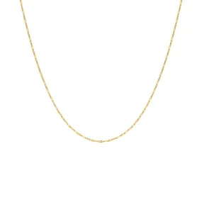 Baby Mariner Link Chain Necklace 14K