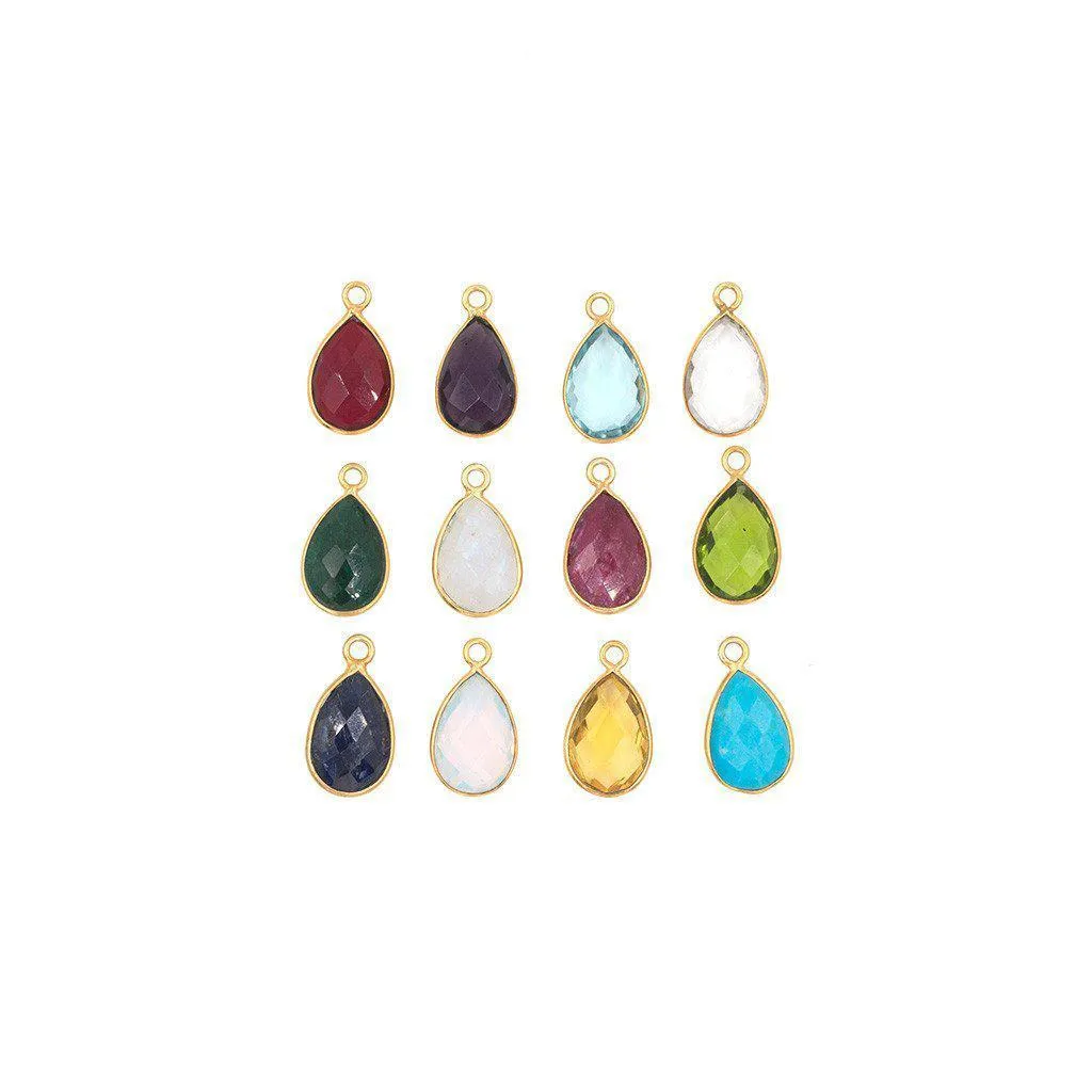 Birthstone Necklaces in Gold