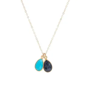 Birthstone Necklaces in Gold