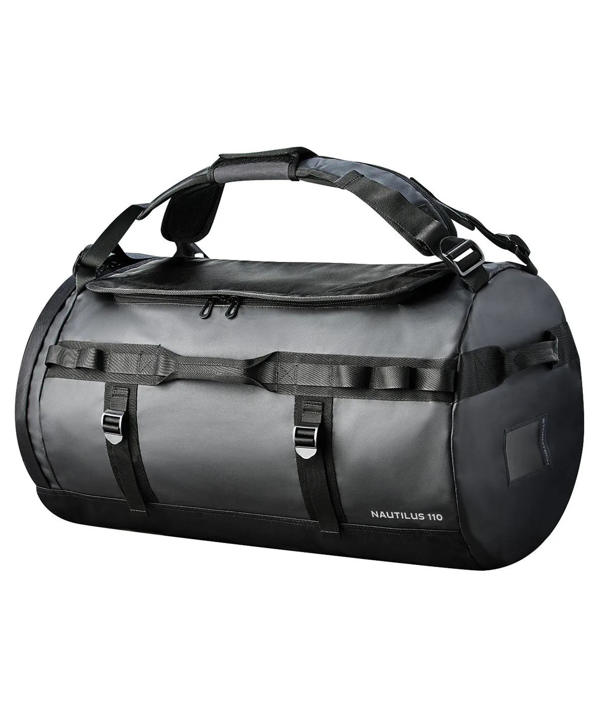 Black - Nautilus waterproof 110 litre duffle