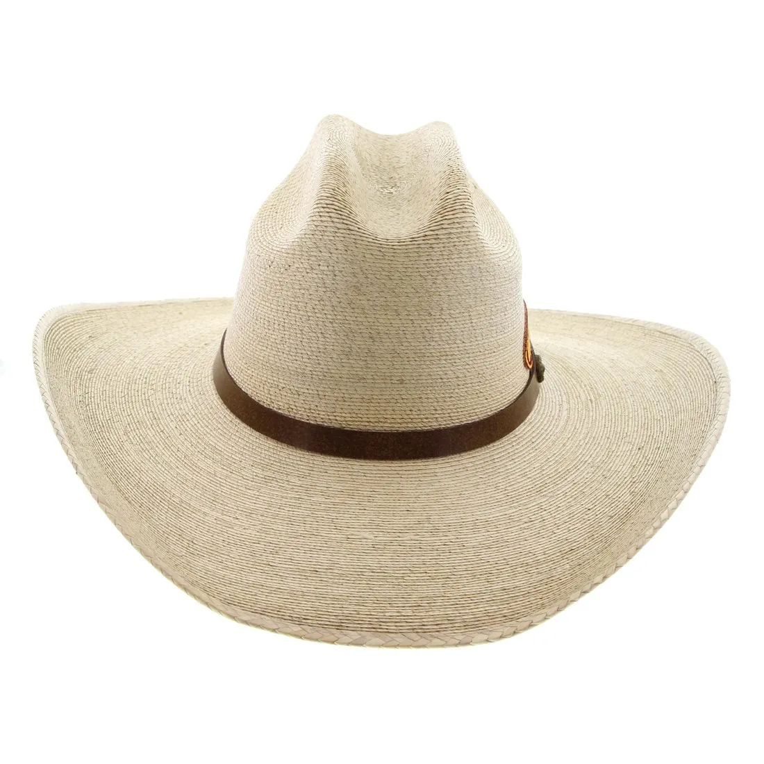 Brigalow Palm Leaf Untaped Hat - Natural