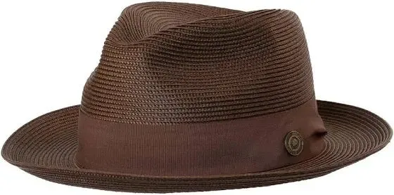 Brown Bruno Capelo Men's straw hat casual dress summer style hat