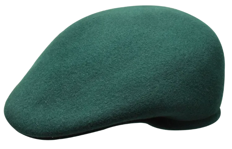 Bruno Capelo Men's Hunter Green Casual Hats 100% Wool