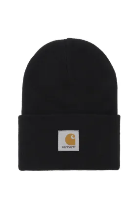 Carhartt Wip Beanie Hat With Logo Patch