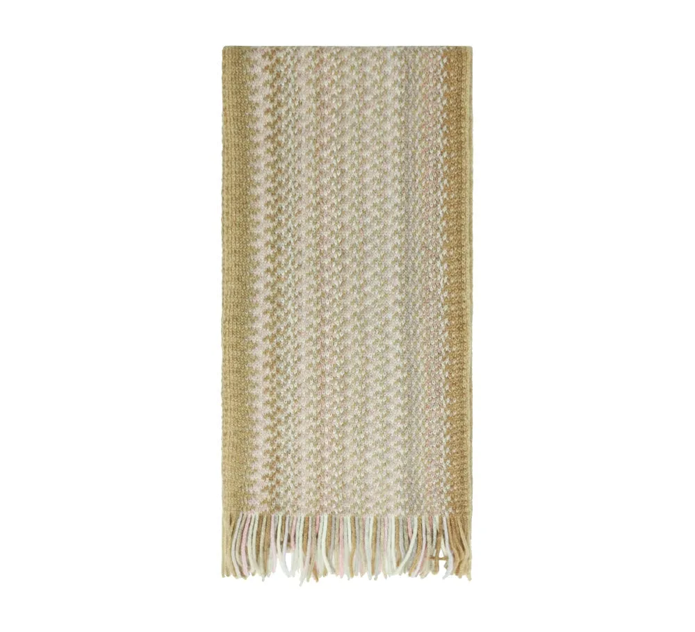 Cashmere Knitted Speckled Scarf