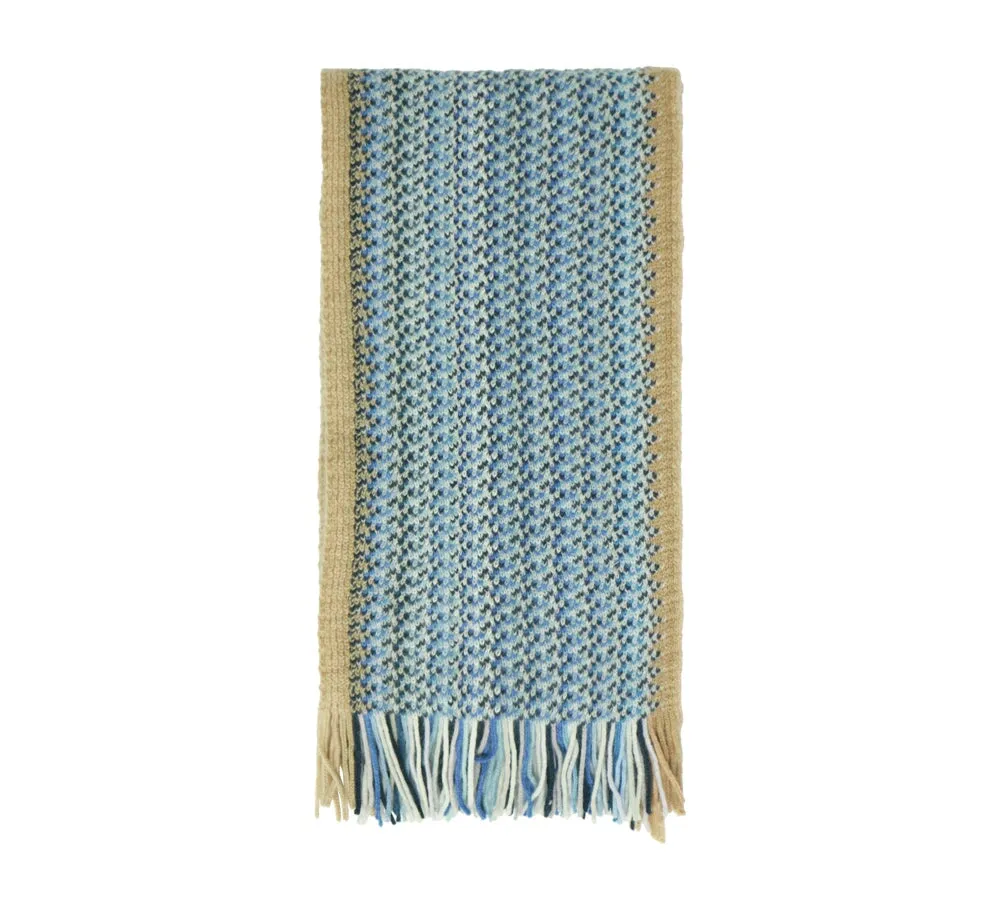 Cashmere Knitted Speckled Scarf