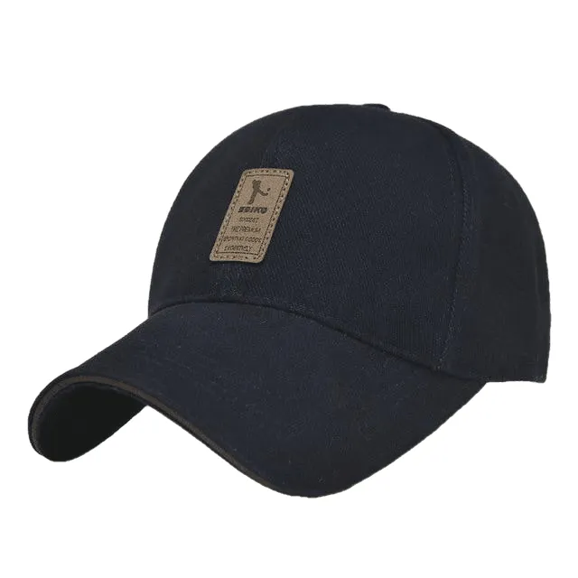 Casual Leisure Adjustable Baseball Cap For Men'S