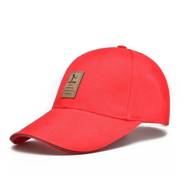 Casual Leisure Adjustable Baseball Cap For Men'S