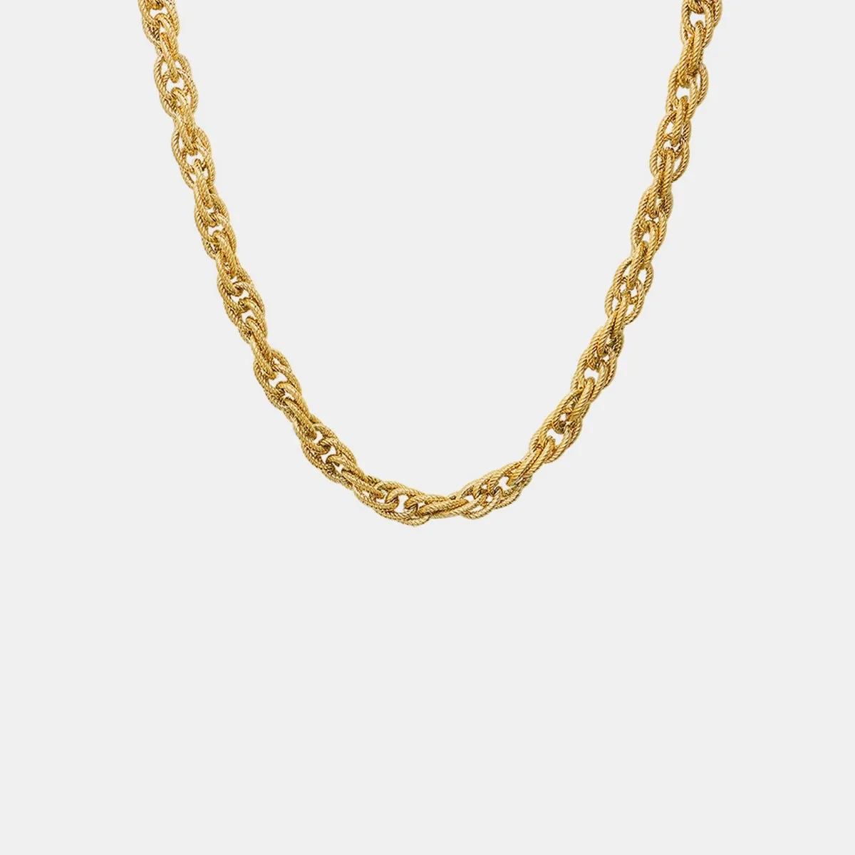 Chain Necklaces For Women 18k Gold Plated