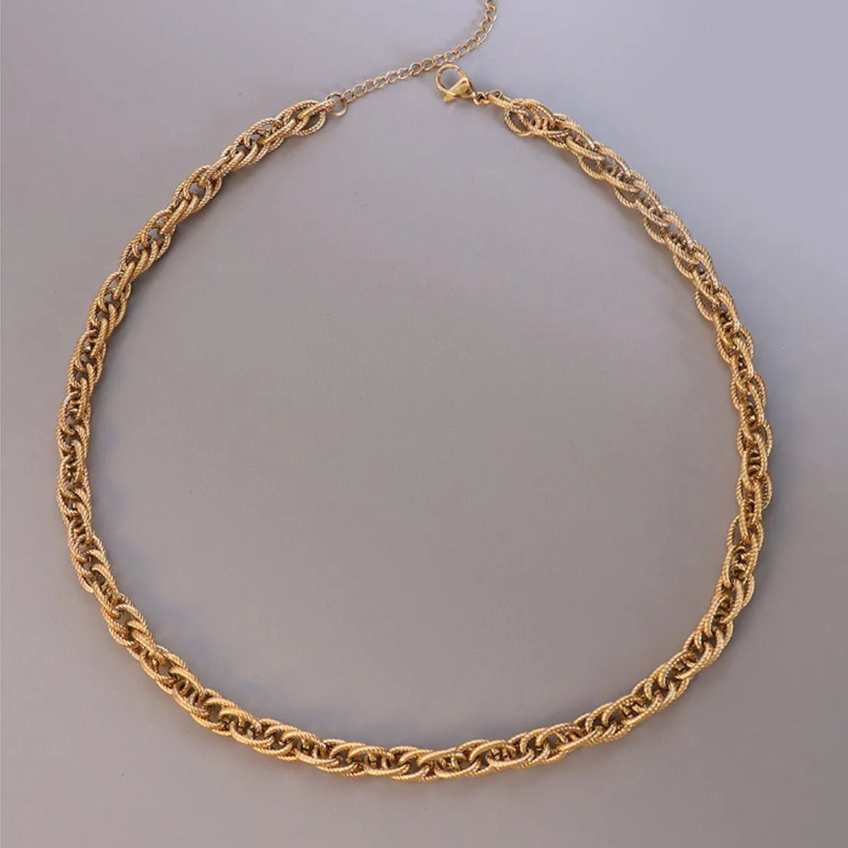 Chain Necklaces For Women 18k Gold Plated