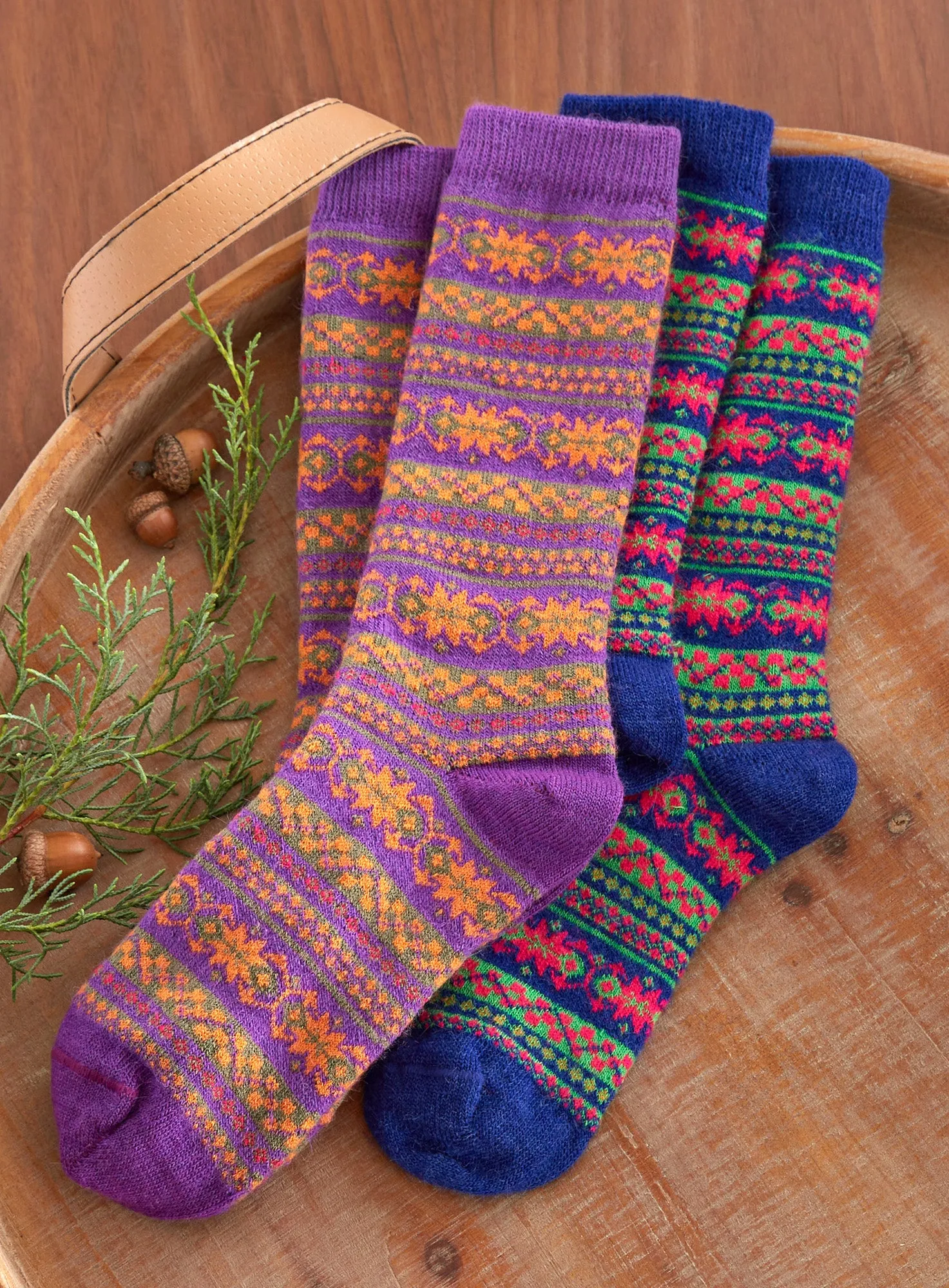 Chili River Alpaca Socks