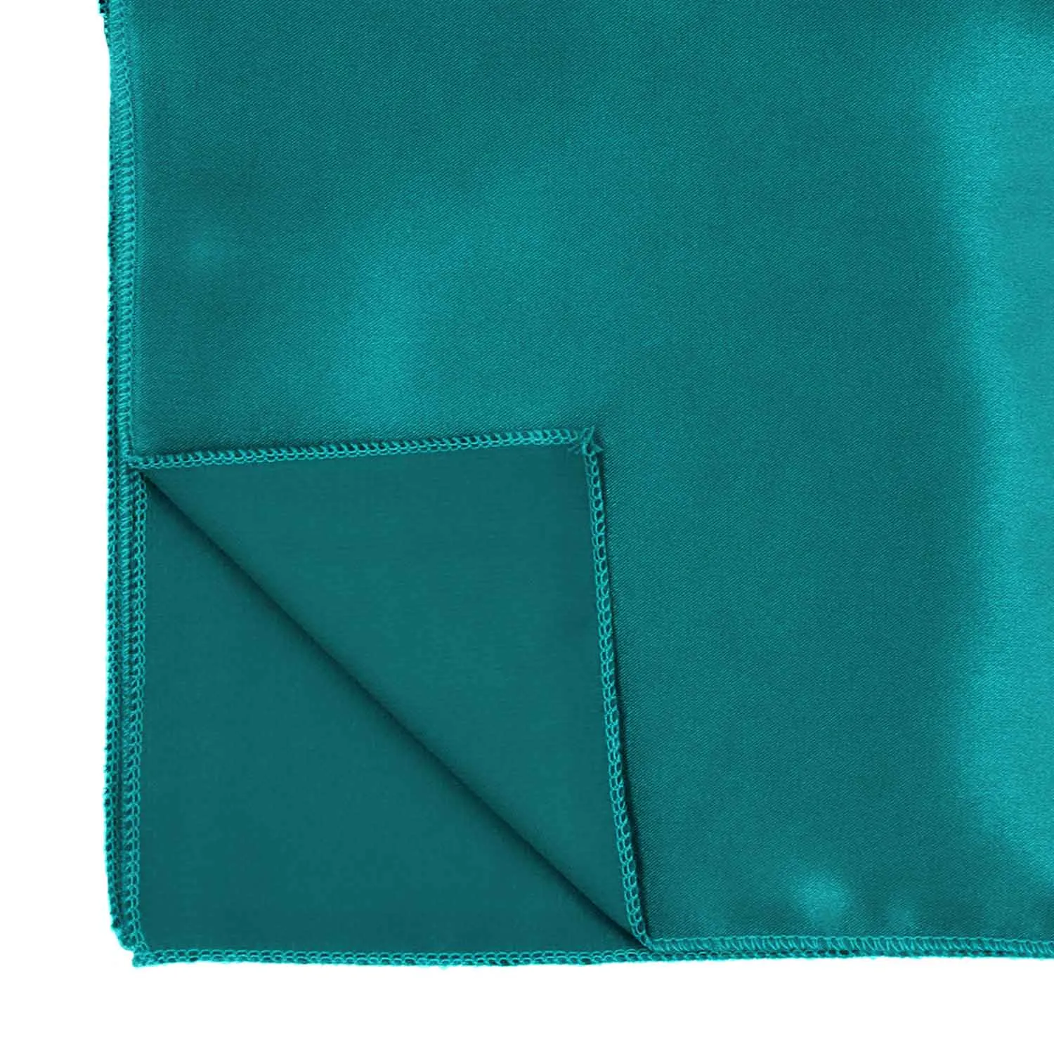 Deep Aqua Solid Color Scarf