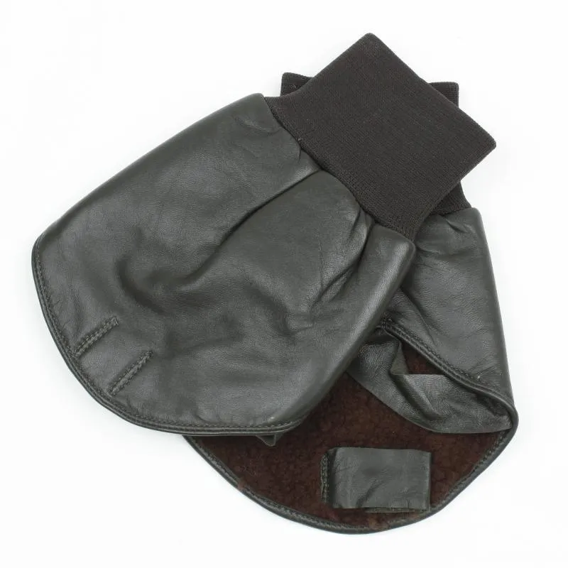 Dents Open Palm Leather Shooting Mitts