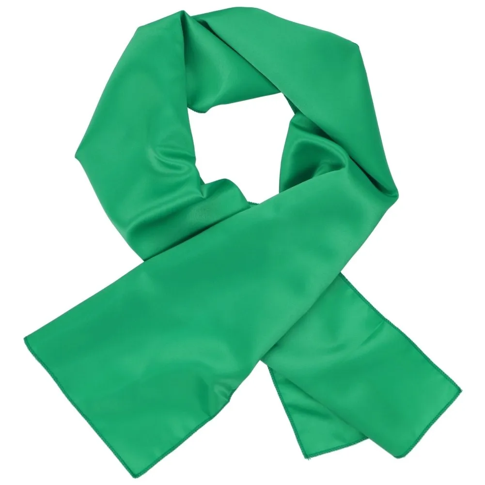 Emerald Green Solid Color Scarf