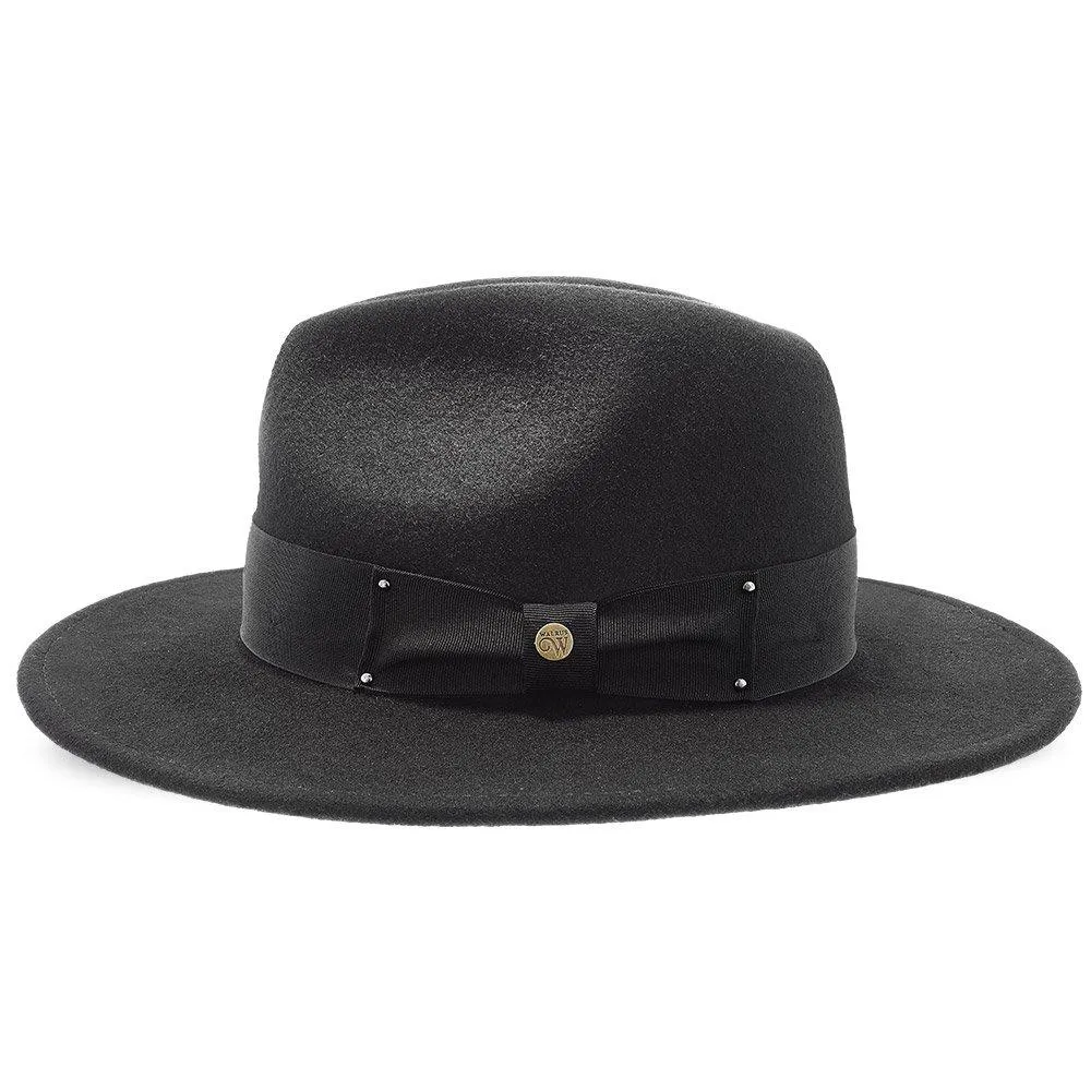 Empire - Walrus Hats Grey Wool Felt Fedora Hat - H7001