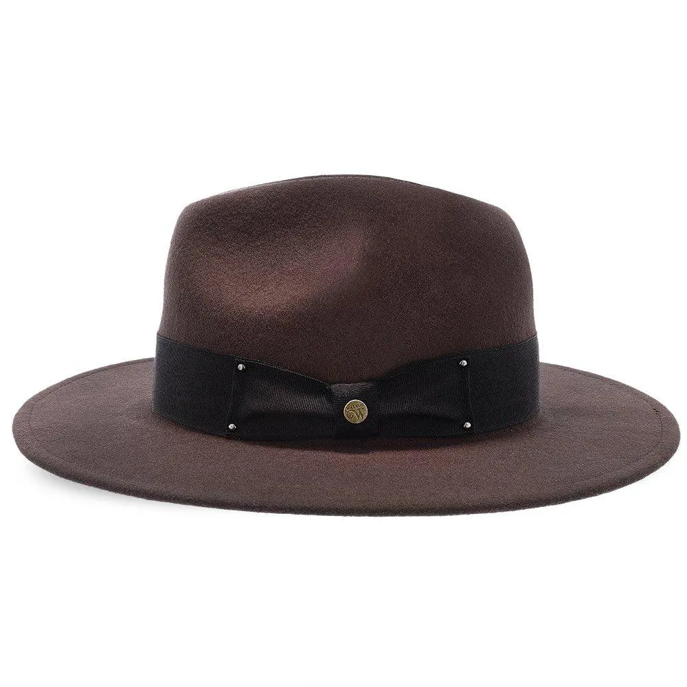 Empire - Walrus Hats Grey Wool Felt Fedora Hat - H7001