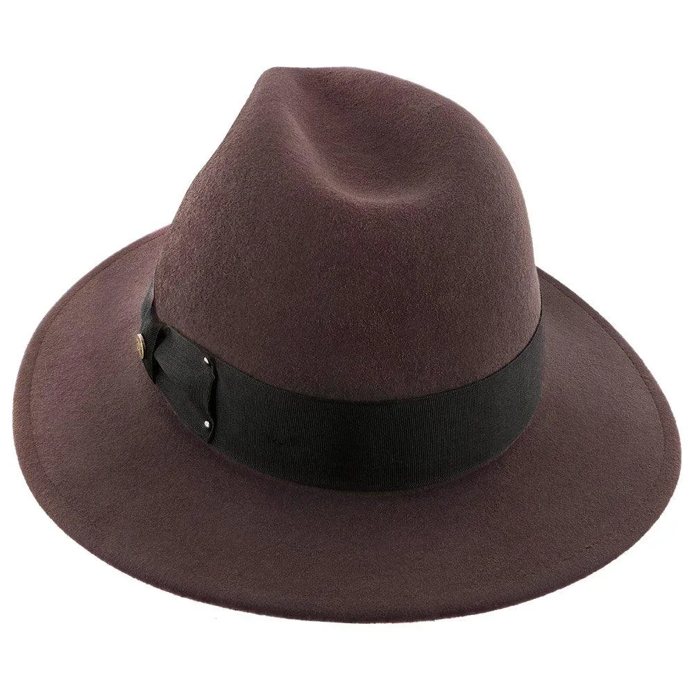 Empire - Walrus Hats Grey Wool Felt Fedora Hat - H7001