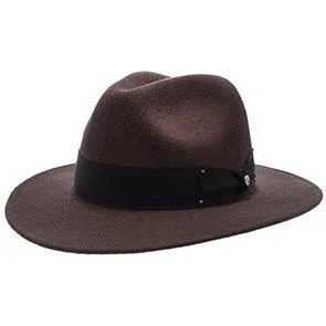 Empire - Walrus Hats Grey Wool Felt Fedora Hat - H7001