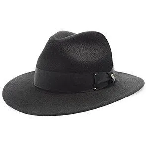 Empire - Walrus Hats Grey Wool Felt Fedora Hat - H7001