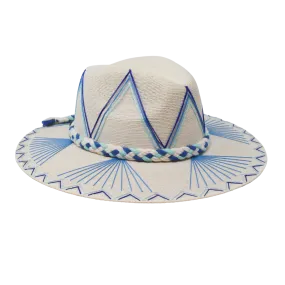 Exclusive Blue Isabelle Hat by Corazon Playero