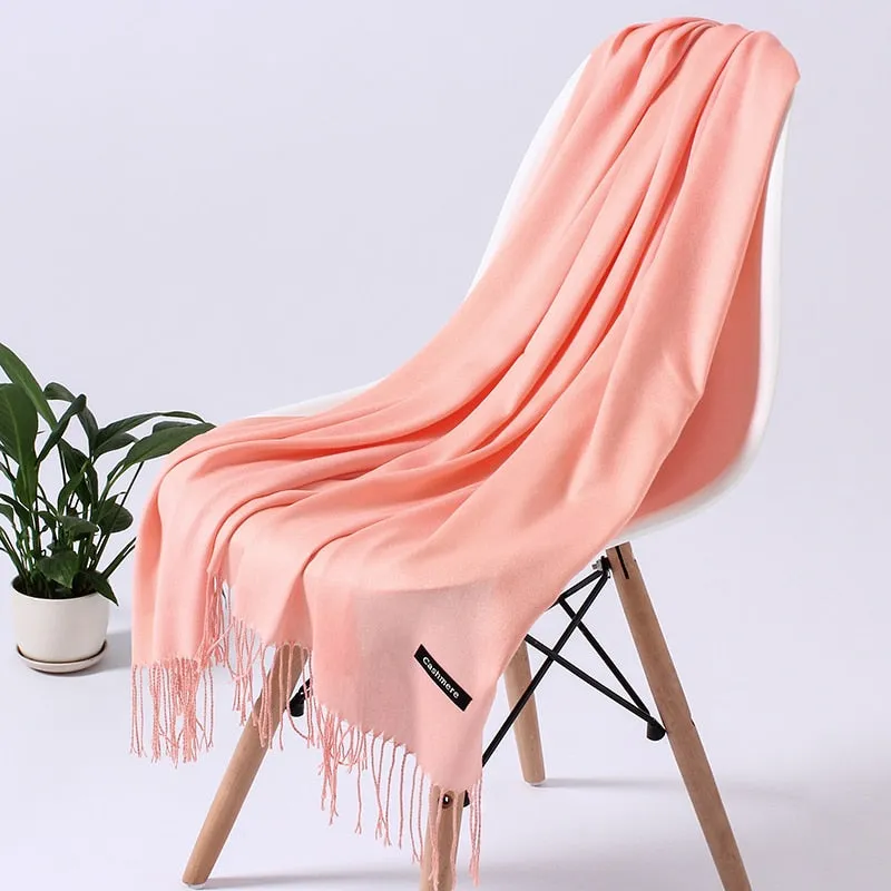 Fashion Solid Color  Women Scarf