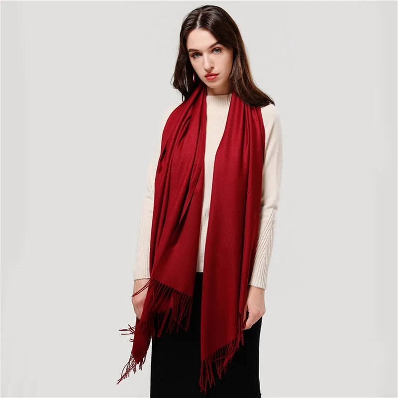 Fashion Solid Color  Women Scarf