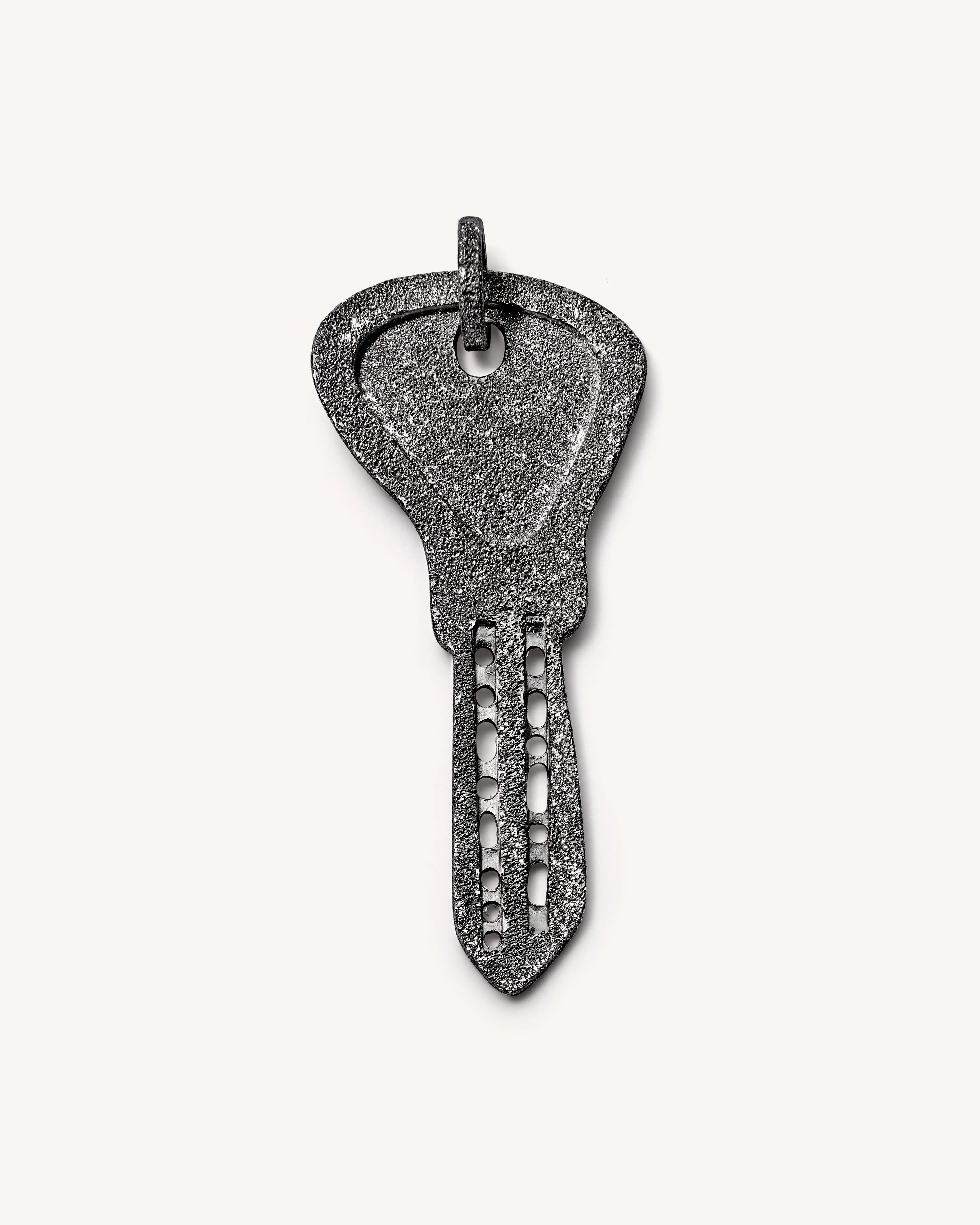 Florentine Finish Key Pendant