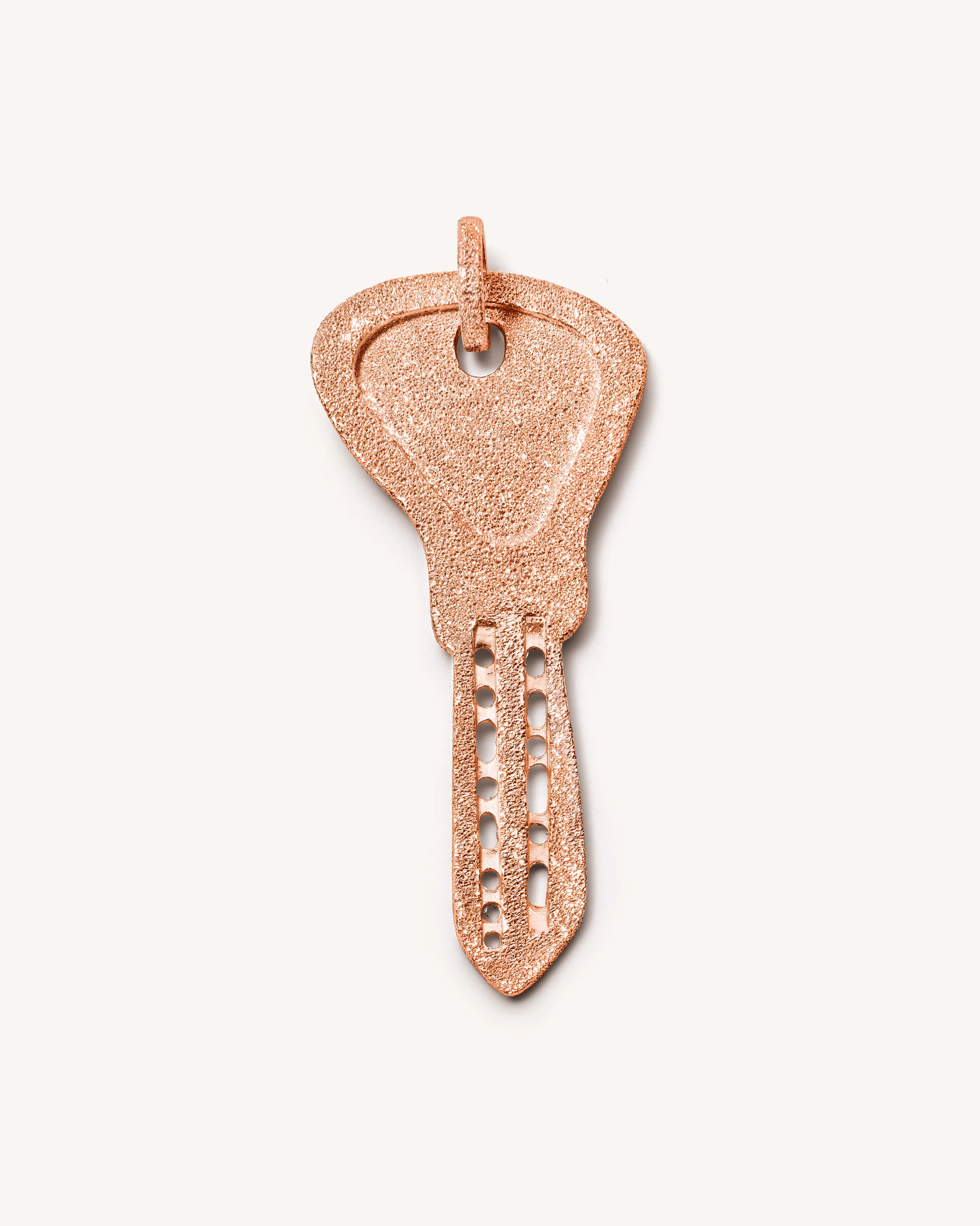 Florentine Finish Key Pendant