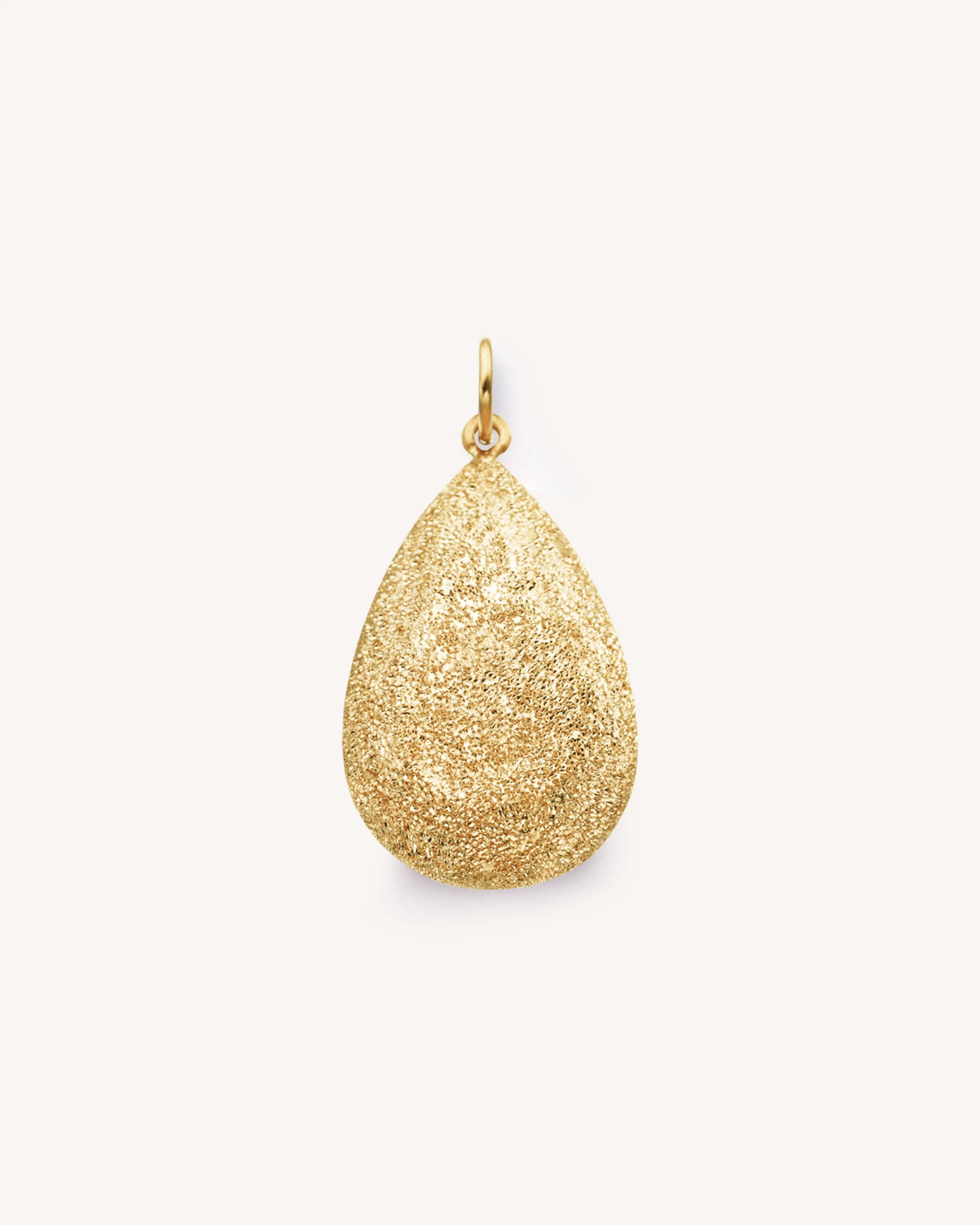 Florentine Finish Pear Cut Pendant