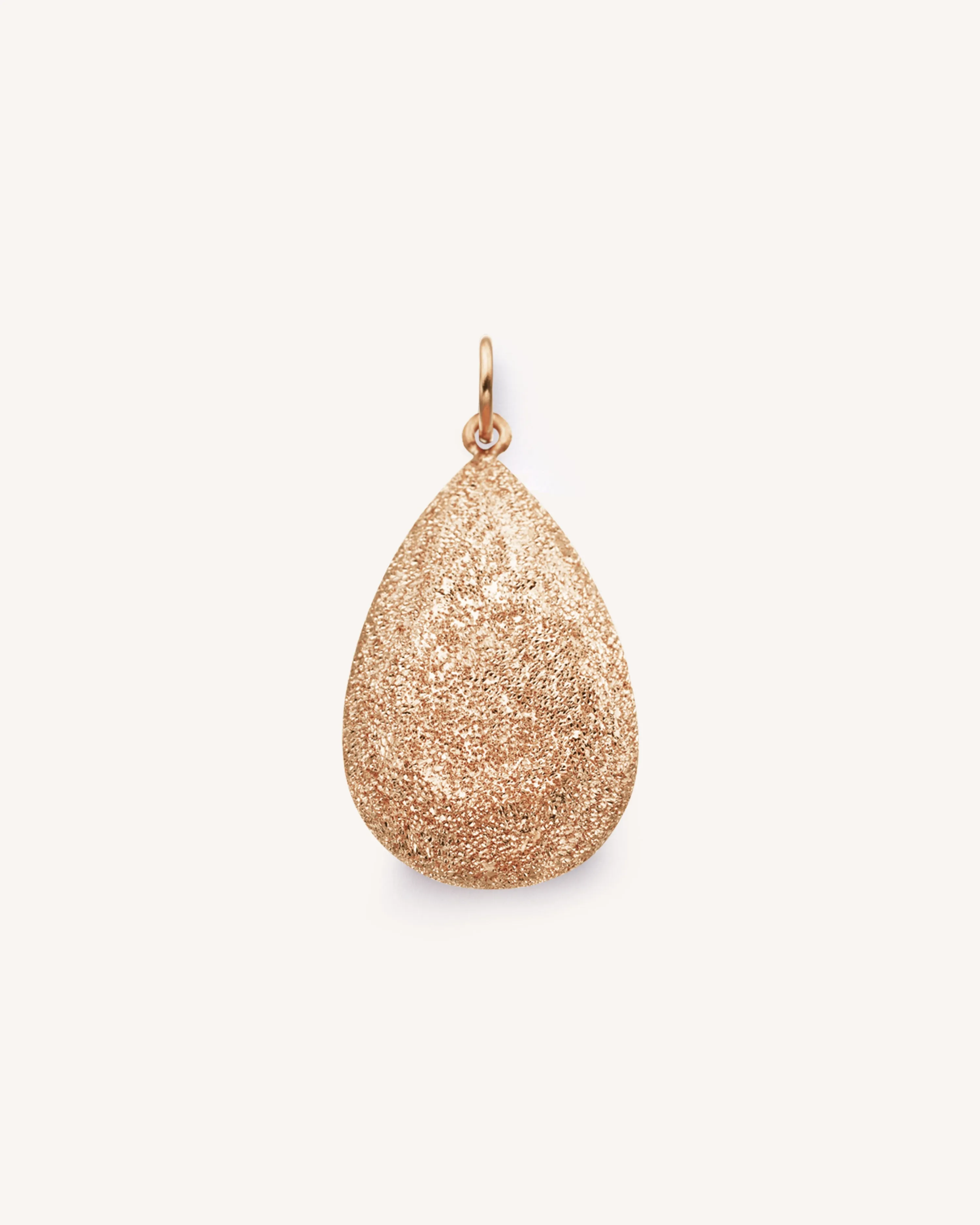 Florentine Finish Pear Cut Pendant