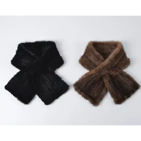 Genuine Mink Fur Scarf