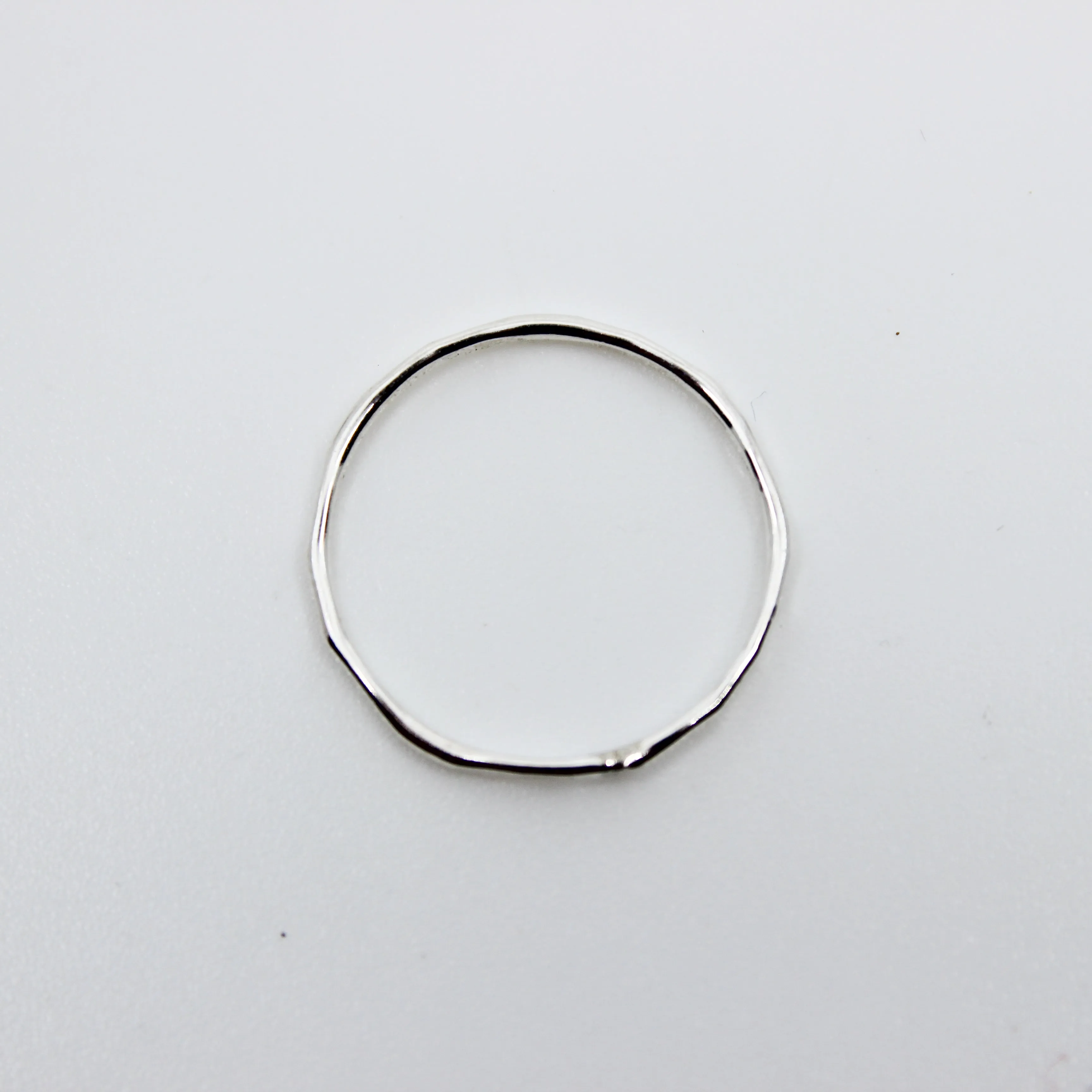 Hammered Time // Hammered Ring, 925 Sterling Silver or Gold Filled, Stackable Rings /// BH-R002