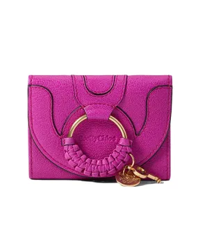 Hana Compact Wallet in Fuchsia