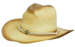 Headwear Sprayed Cowboy Straw (4281)