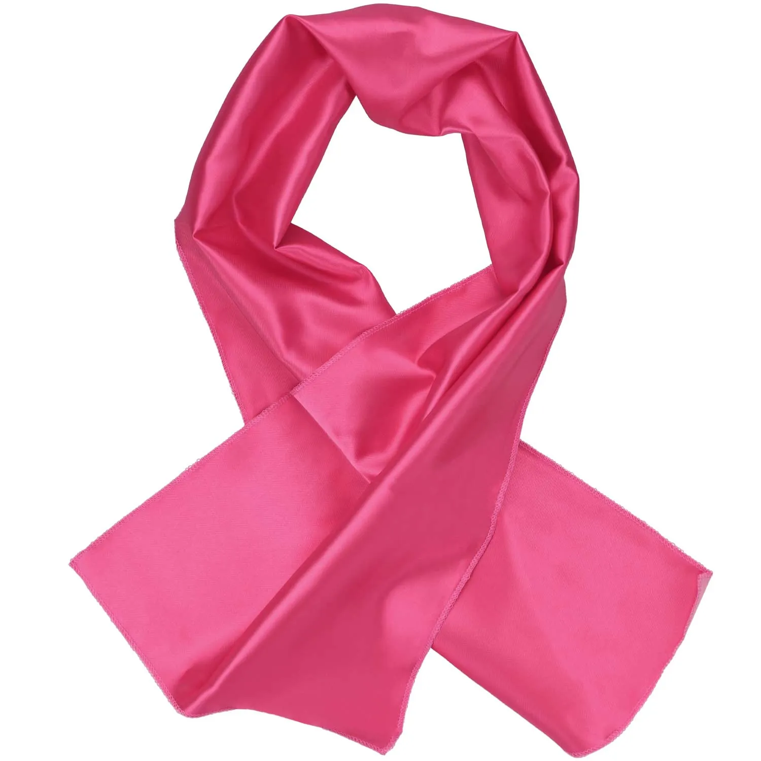 Hot Pink Solid Color Scarf