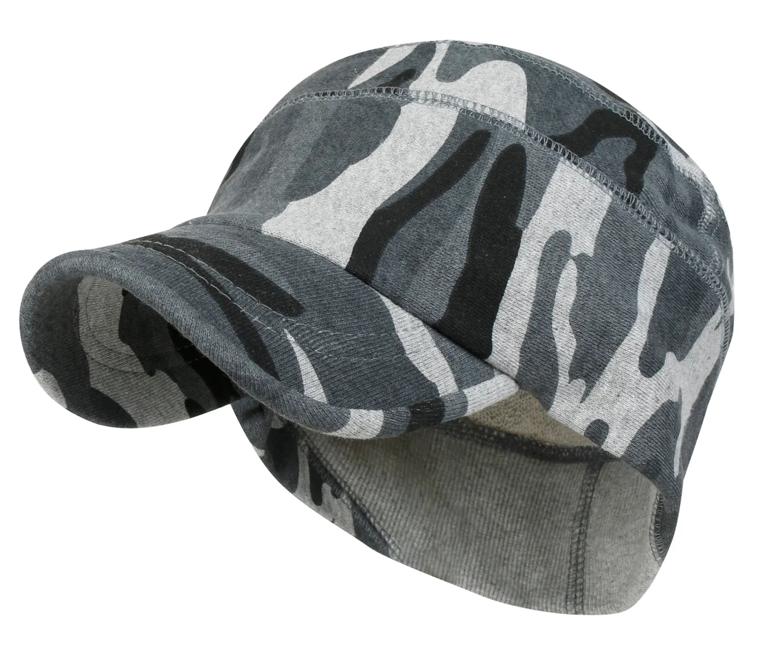 ililily Military Camouflage Pattern Cotton Casual Flex Fit Work Cap Soft Hat