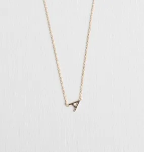 INITIAL GOLD NECKLACES