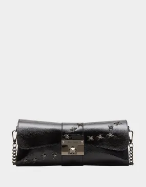 ITSY BITSY CONVERTIBLE CLUTCH BLACK