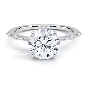 Ixigo 2 carat Solitaire Silver Ring