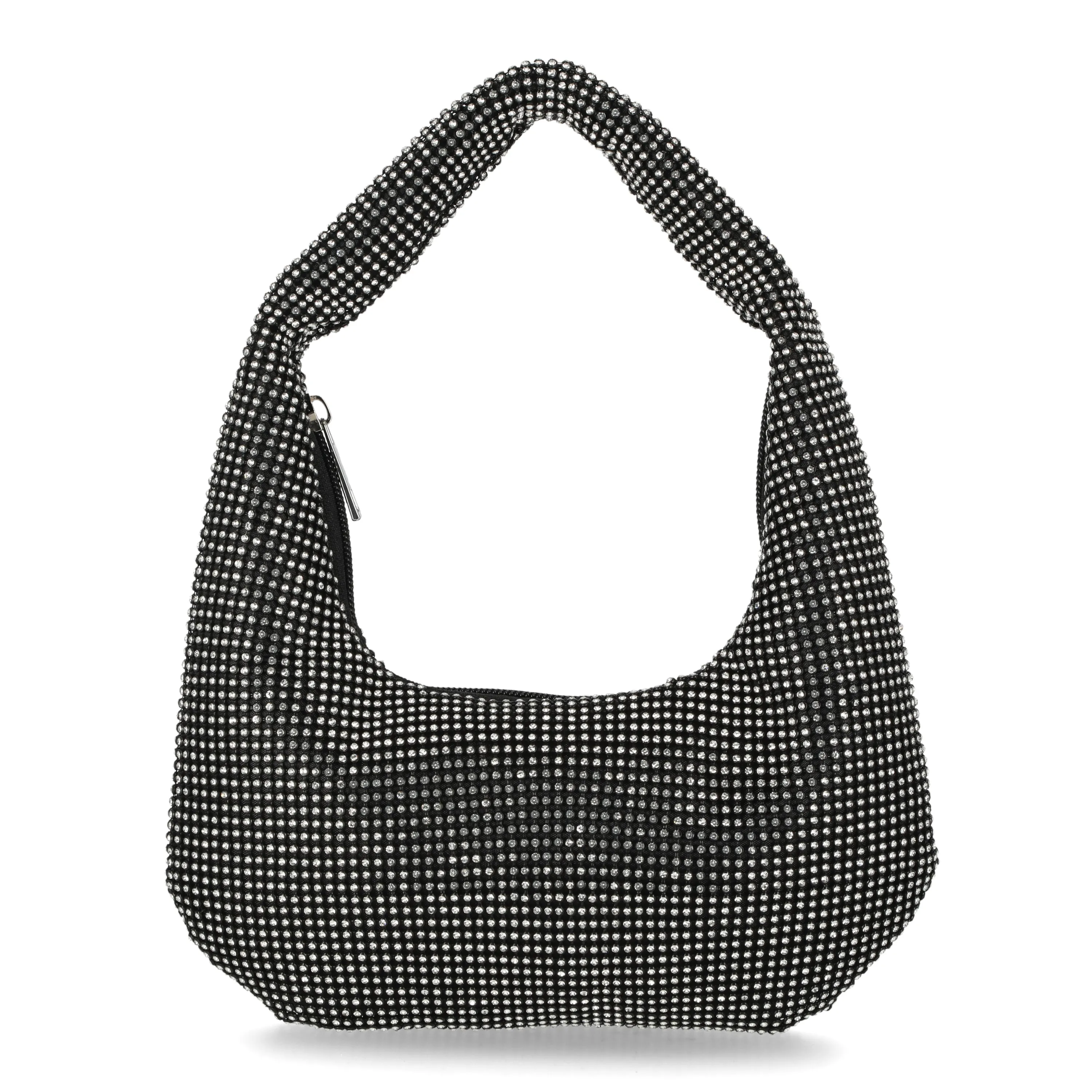 Jessica McClintock Ada Crystal Shoulder Hobo Handbag