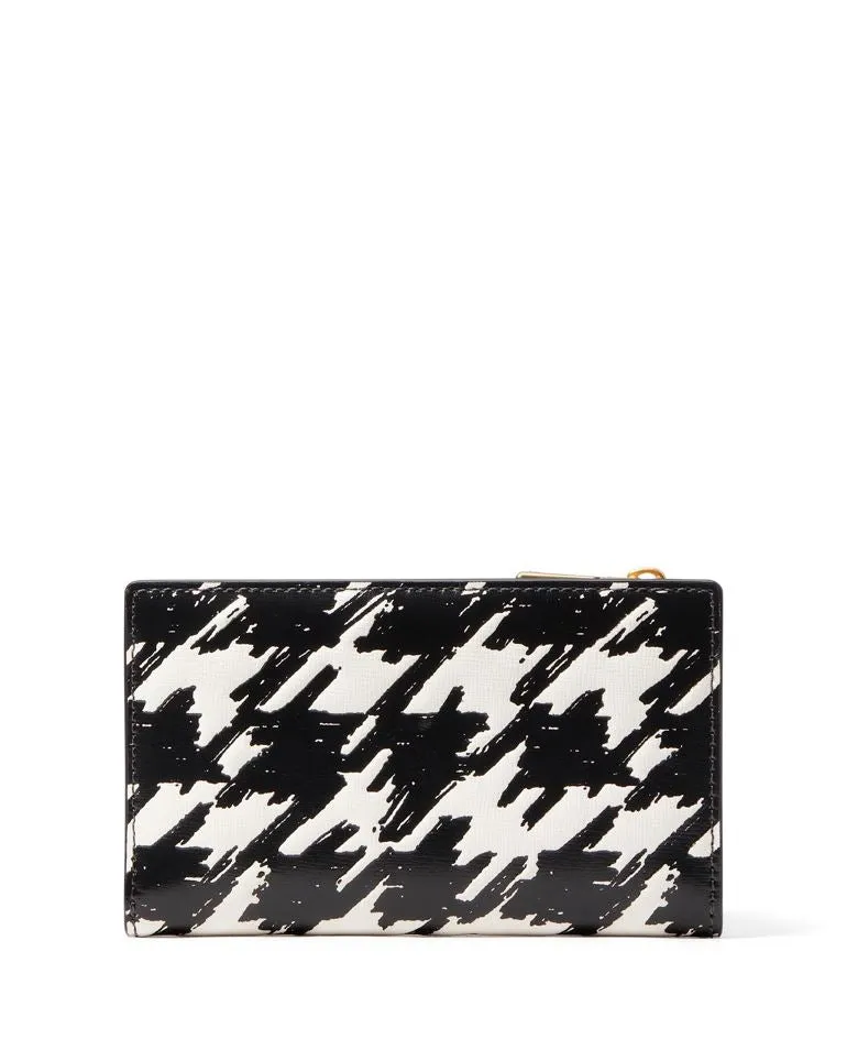 Kate Spade Morgan Houndstooth Slim Bifold Wallet