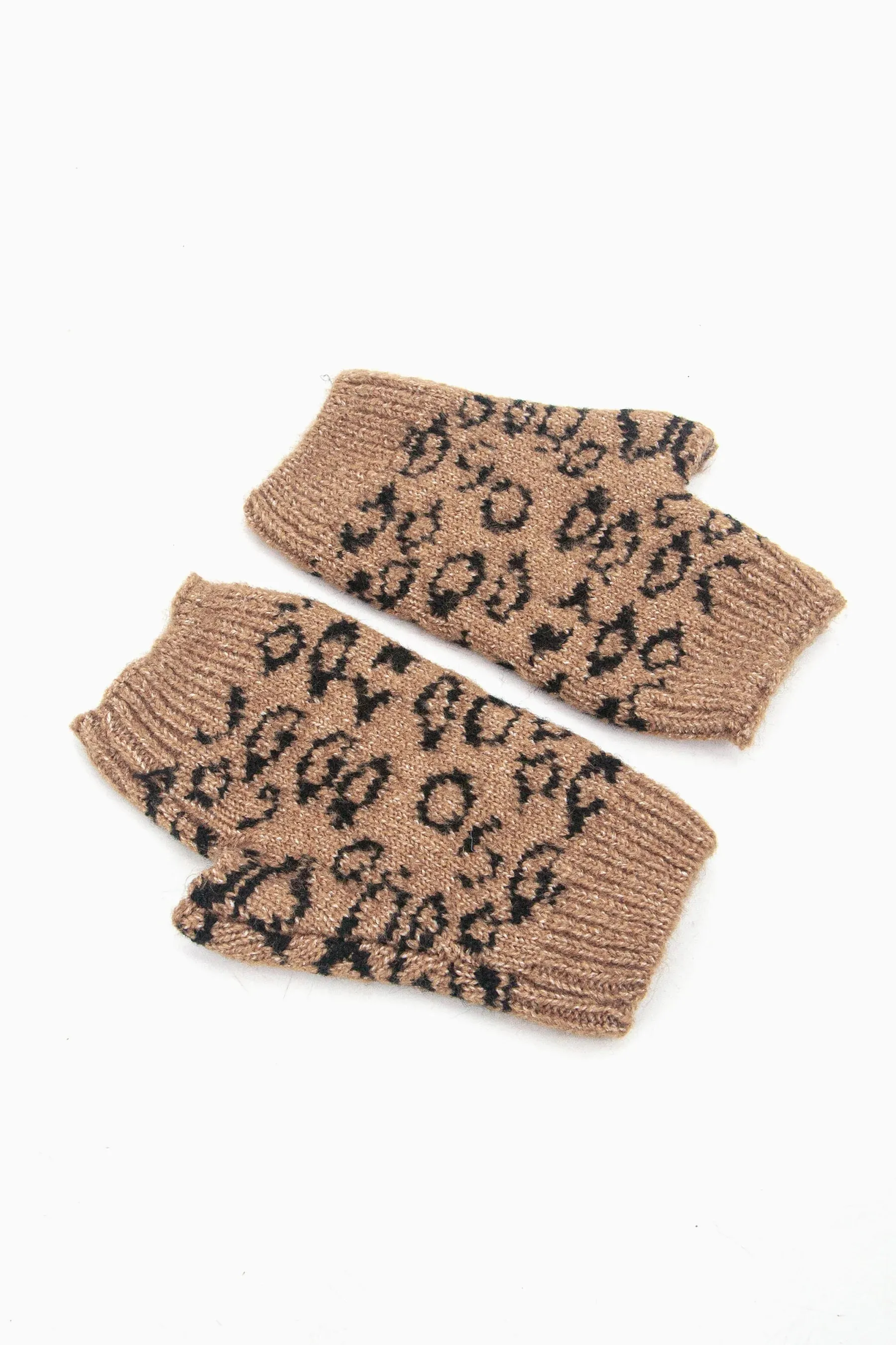 Kate Wrist Warmers - Leopard