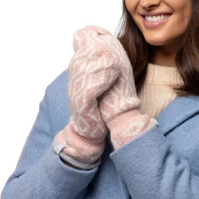 Ladies Copenhagen Mittens - Coral