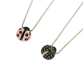 Ladybird necklaces