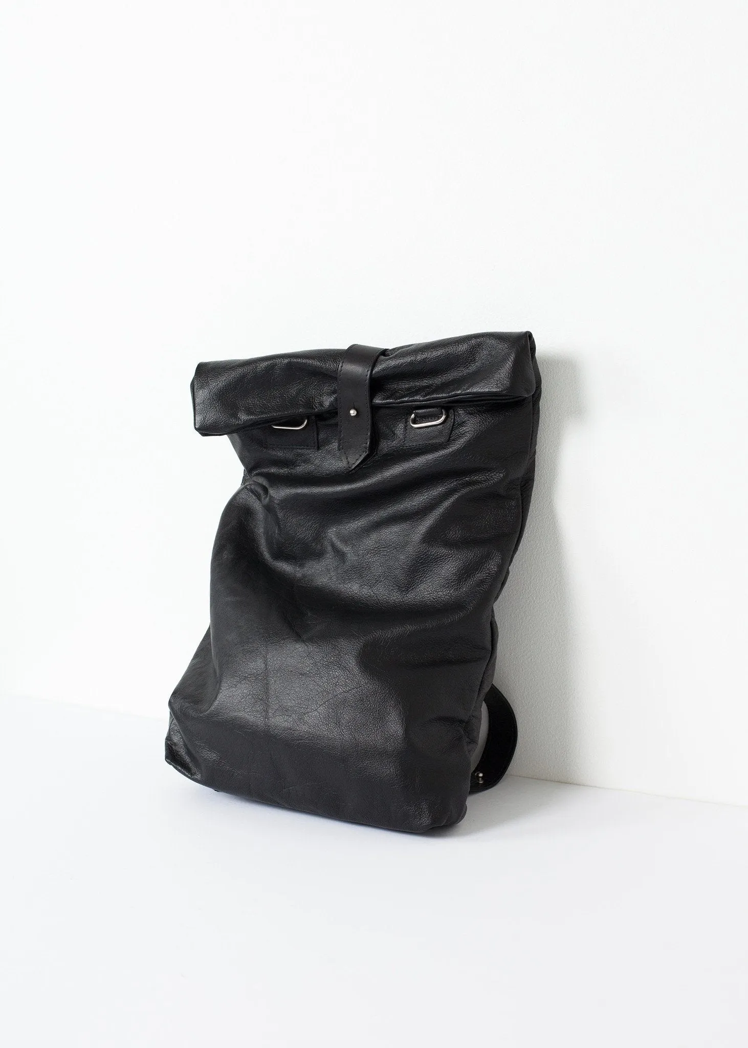 Leather Convertible Backpack